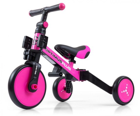 Rowerek ride on - bike 4w1 optimus plus pink Rowerek ride on - bike 4w1 optimus plus pink
