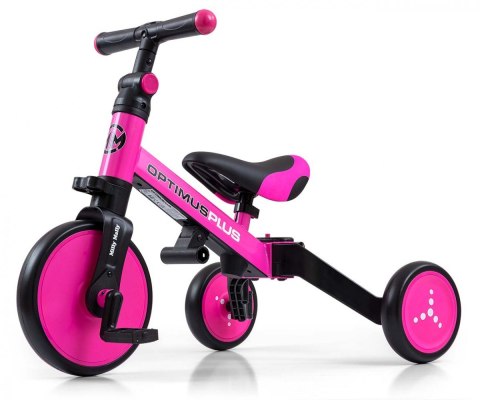 Rowerek ride on - bike 4w1 optimus plus pink Rowerek ride on - bike 4w1 optimus plus pink