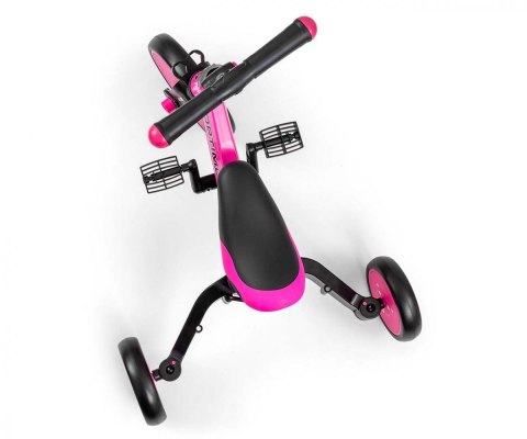 Rowerek ride on - bike 4w1 optimus plus pink Rowerek ride on - bike 4w1 optimus plus pink