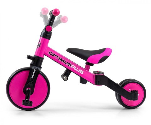 Rowerek ride on - bike 4w1 optimus plus pink Rowerek ride on - bike 4w1 optimus plus pink