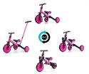 Rowerek ride on - bike 4w1 optimus plus pink