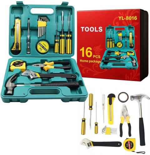 Skrzynka narzędziowa 16pcs