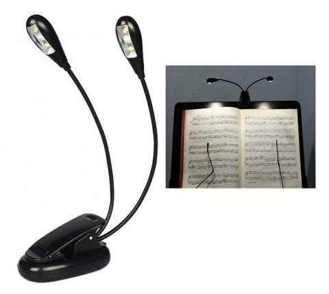 ZD33 Podwójna lampka led z klipsem ZD33 Podwójna lampka led z klipsem