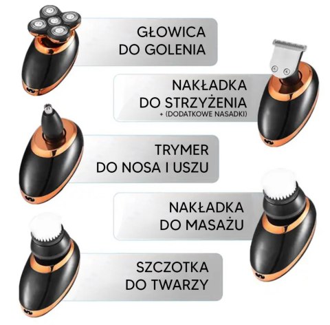 DA104 Maszynka ele. do głowy 5w1 DA104 Maszynka ele. do głowy 5w1