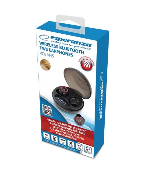 EH236K Esperanza słuchawki douszne bluetooth tws volans EH236K Esperanza słuchawki douszne bluetooth tws volans