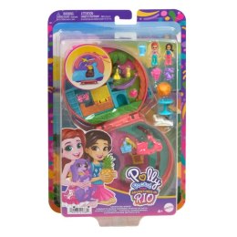 Figurki polly pocket zestaw kompaktowy, skuter pieska