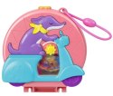 Figurki polly pocket zestaw kompaktowy, skuter pieska
