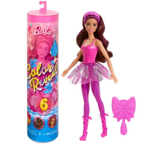 Lalka barbie color reveal seria baletnice mix
