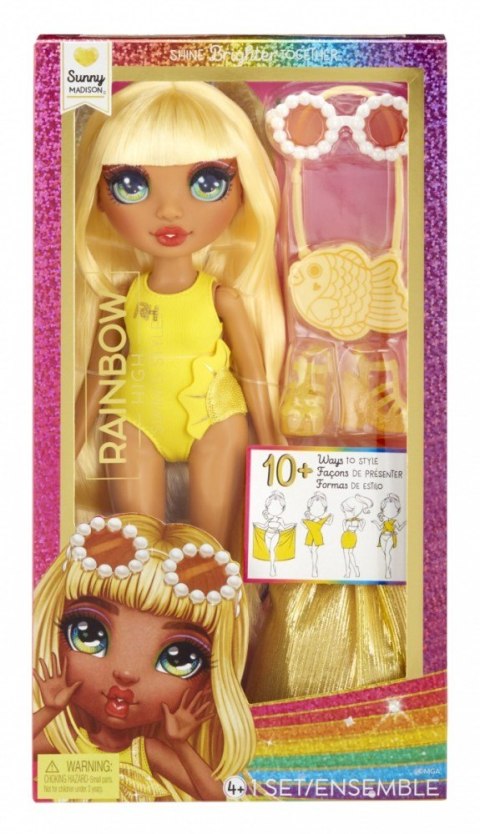 Lalka rainbow high swim style sunny yellow Lalka rainbow high swim style sunny yellow