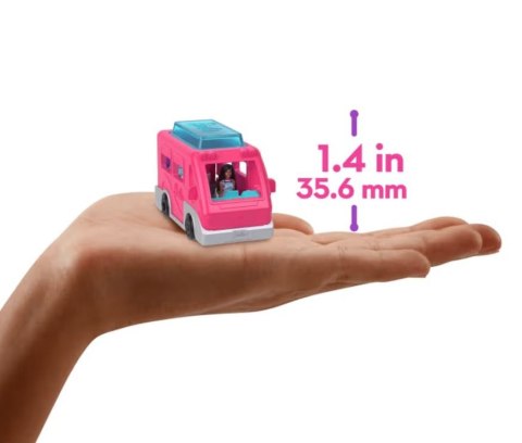 Pojazd barbie mini barbieland, kamper Pojazd barbie mini barbieland, kamper