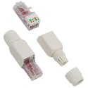 RJ9 Wtyczka rj45 utp kat.6 beznarzędziowy skręcany
