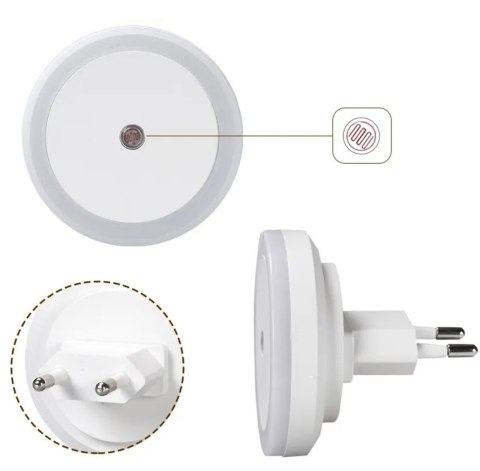 ZD104 Lampka nocna led czujnik zmierzchu ZD104 Lampka nocna led czujnik zmierzchu