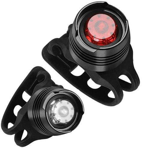 ZD114 Lampka rowerowa przód tył 2 szt ZD114 Lampka rowerowa przód tył 2 szt