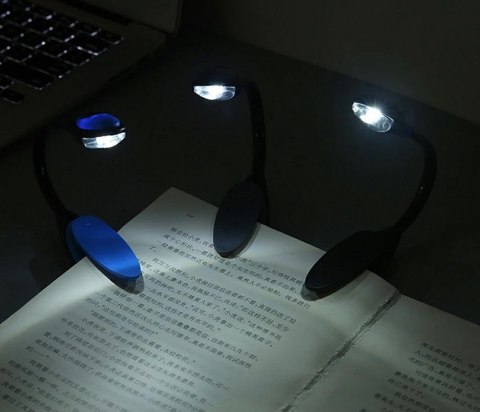 ZD20C Lampka led klips niebieska ZD20C Lampka led klips niebieska