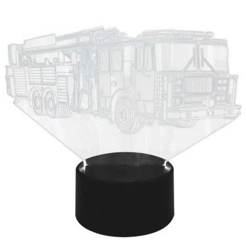 ZD98A Lampka nocna straż pożarna 3d led ZD98A Lampka nocna straż pożarna 3d led