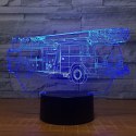 ZD98A Lampka nocna straż pożarna 3d led