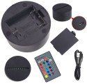 ZD98A Lampka nocna straż pożarna 3d led