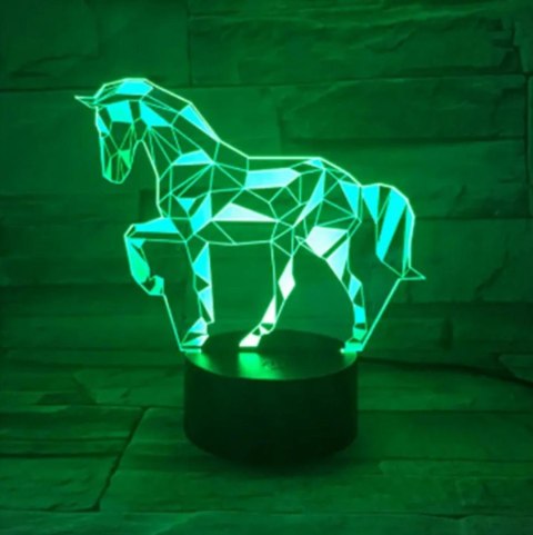 ZD98G Lampka nocna jednorożec 3d led ZD98G Lampka nocna jednorożec 3d led