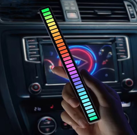 ZS52 Korektor graficzny dźwięku 32led ZS52 Korektor graficzny dźwięku 32led