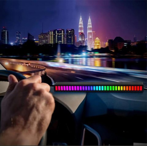 ZS52 Korektor graficzny dźwięku 32led ZS52 Korektor graficzny dźwięku 32led