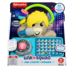 Zabawka edukacyjna link squad jak literki i słówka