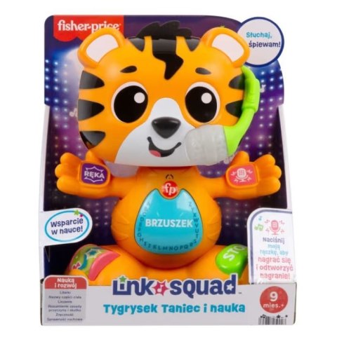 Zabawka edukacyjna link squad tygrysek taniec i nauka Zabawka edukacyjna link squad tygrysek taniec i nauka