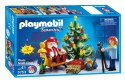 Zestaw z figurkami christmas 5753 zdjęcie ze Świętym mikołajem