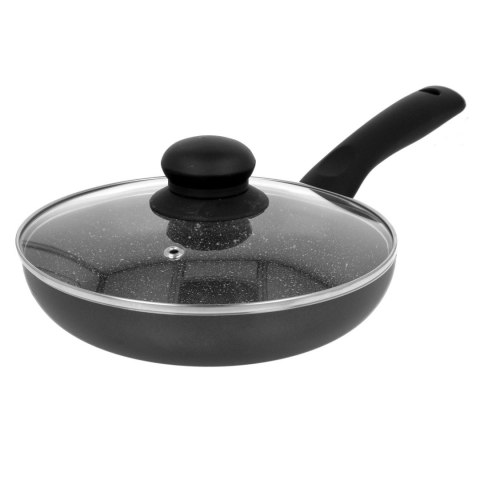 PATELNIA Z POWŁOKĄ MAMUROWĄ 16cm Z POKRYWKĄ BRUNBESTE BB-2837 PATELNIA Z POWŁOKĄ MAMUROWĄ 16cm Z POKRYWKĄ BRUNBESTE BB-2837