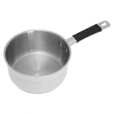 RONDEL STALOWY Z POKRYWKĄ 2.1L 18cm KINGHOFF KH-1256 RONDEL STALOWY Z POKRYWKĄ 2.1L 18cm KINGHOFF KH-1256