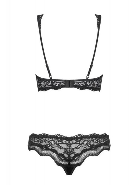 Bielizna-Luvae komplet 2-częściowy Czarny S/M Bielizna-Luvae komplet 2-częściowy Czarny S/M