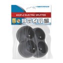 ELK314K Esperanza rozgałęźnik elektryczny 4 gn. czarny