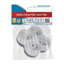 ELK314WE Esperanza rozgałęźnik elektryczny 4 gn. biało/szary