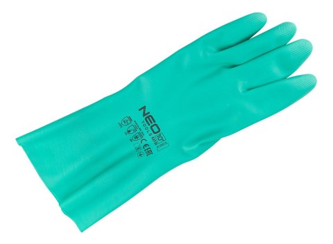 Rękawice chemioodporne, nitrylowe, rozmiar 10 Rękawice chemioodporne, nitrylowe, rozmiar 10