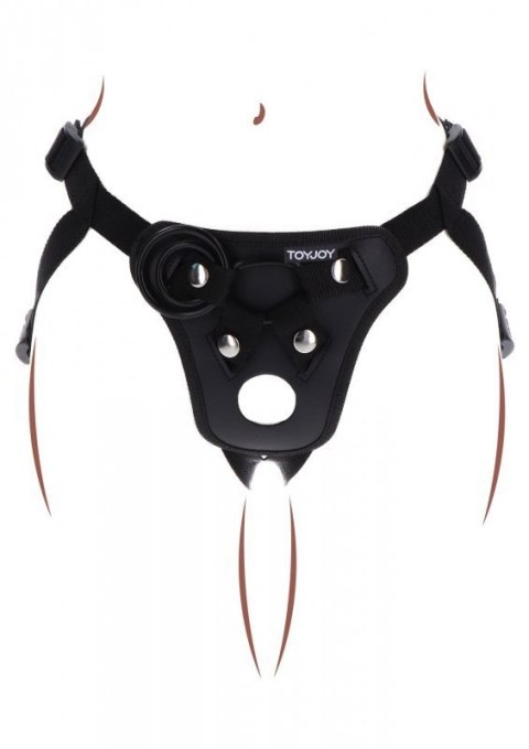 Strap-On Pleasure Harness Black Strap-On Pleasure Harness Black
