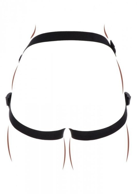Strap-On Pleasure Harness Black Strap-On Pleasure Harness Black