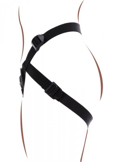 Strap-On Pleasure Harness Black Strap-On Pleasure Harness Black