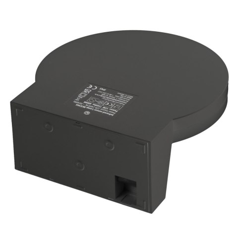 Lampa LED z czujnikiem ruchu Maclean, czujnik ruchu PIR, kolor szary, 15W, IP65, 1560lm, barwa neutralna biała (4000K) MCE344 GR Lampa LED z czujnikiem ruchu Maclean, czujnik ruchu PIR, kolor szary, 15W, IP65, 1560lm, barwa neutralna biała (4000K) MCE344 GR