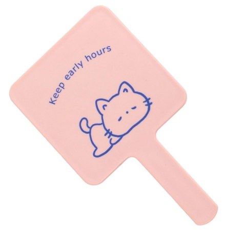 Lusterko kosmetyczne z rączką, jednostronne XL wysokość 16cm L23