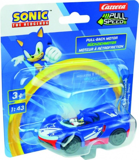 Pojazd pull & speed (pull-back) sonic - team sonic racing stars Pojazd pull & speed (pull-back) sonic - team sonic racing stars