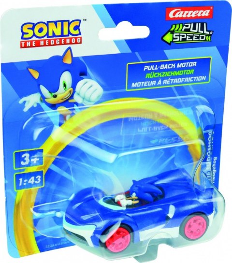 Pojazd pull & speed (pull-back) sonic - team sonic racing Pojazd pull & speed (pull-back) sonic - team sonic racing