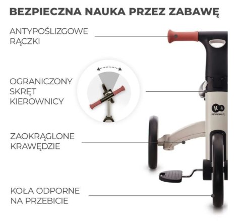 Rowerek trójkołowy 4trike silver grey Rowerek trójkołowy 4trike silver grey