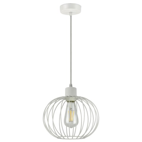 SOLA lampa wisząca, moc max. 1x60W, E27, biała SOLA lampa wisząca, moc max. 1x60W, E27, biała