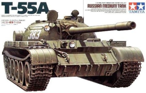Soviet tank t-55a Soviet tank t-55a