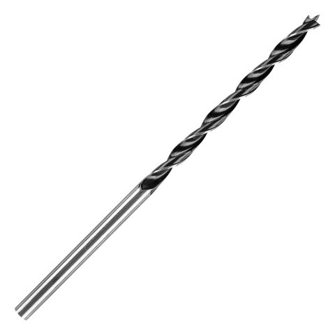 Zestaw wierteł do drewna, przedłużanych: 4, 5, 6, 7, 8, 10, 12 mm x 300 mm, 7 sztuk Zestaw wierteł do drewna, przedłużanych: 4, 5, 6, 7, 8, 10, 12 mm x 300 mm, 7 sztuk