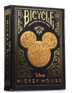 Karty black & gold mickey