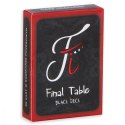 Karty final table- black deck