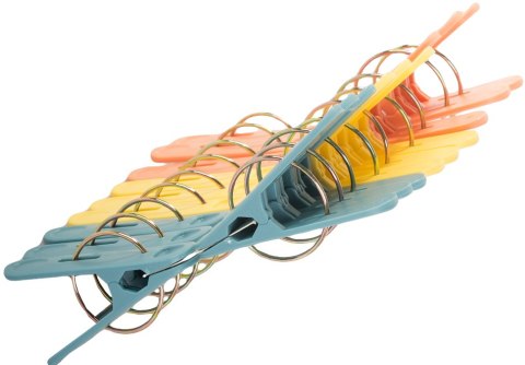 Klamerki Spinacze Do Prania Ubrań Bielizny 18 szt. - 27326