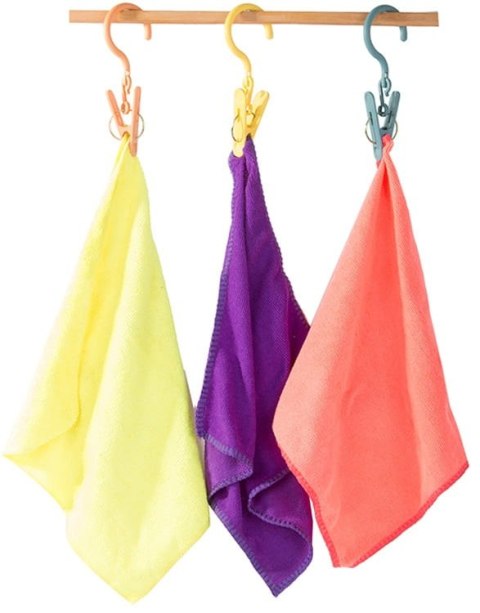 Klamerki Spinacze z Haczykiem Do Prania Ubrań Bielizny 3 szt. - 27325