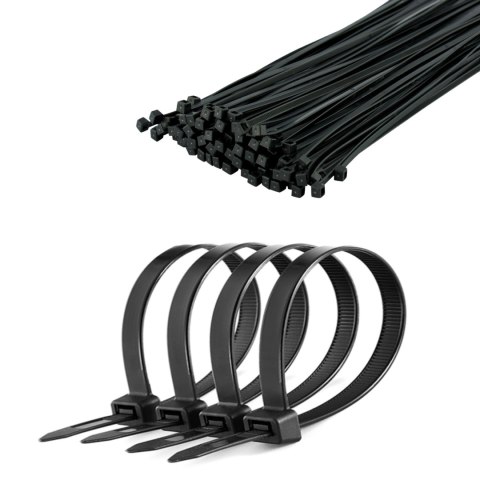 Opaska zaciskowa 7,2 mm/50 cm czarna Cabletech 50szt. Opaska zaciskowa 7,2 mm/50 cm czarna Cabletech 50szt.