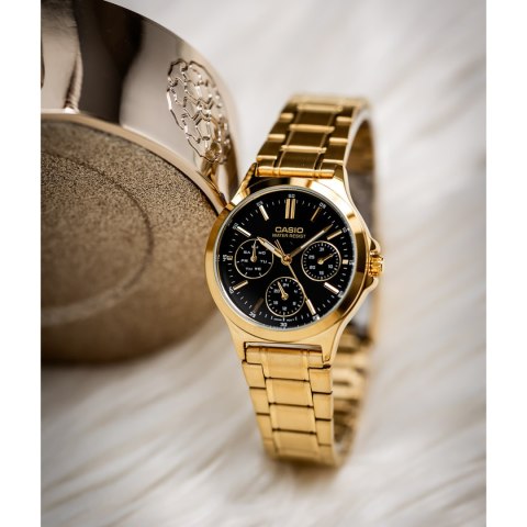 ZEGAREK DAMSKI CASIO LTP-V300G-1AUDF (zd566e) + BOX ZEGAREK DAMSKI CASIO LTP-V300G-1AUDF (zd566e) + BOX